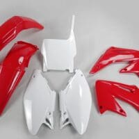 800Wx800H-1086937003-1 UFO Plastic kit OEM kleur rood/wit Honda CR125R/250R