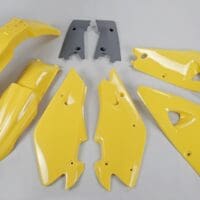 800Wx800H-1087042001-1 UFO Plastic kit OEM kleur geel/grijs Husqvarna CR125/250