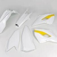 800Wx800H-1087055001-1 UFO Plastic kit OEM kleur wit/geel KHusqvarnaTM