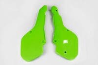 UFO Zijnummerplaten KX groen Kawasaki KX