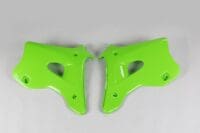 UFO Radiateurkappen groen Kawasaki KX125/250