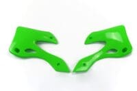 UFO Radiateurkappen groen Kawasaki KX125/250