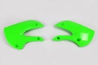 UFO Radiateurkappen groen Kawasaki KX65/KLX110