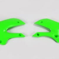 UFO Radiateurkappen groen Kawasaki KX65/KLX110