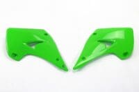 UFO Radiateurkappen groen Kawasaki KX125/250