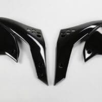 UFO Radiateurkappen zwart Kawasaki KX250F