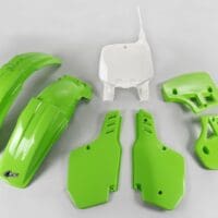UFO Plastic kit OEM kleur Kawasaki KX500