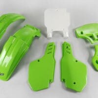 UFO Plastic kit OEM kleur Kawasaki KX500