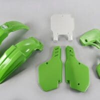 UFO Plastic kit OEM kleur Kawasaki KX250