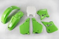UFO Plastic kit OEM kleur Kawasaki KX125