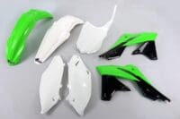 800Wx800H-1087268001-1 UFO Plastic kit OEM kleur groen/wit/zwart Kawasaki KX-F250