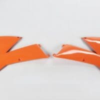 UFO Radiateurkappen oranje KTM