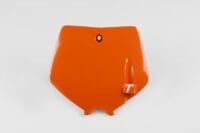 UFO Voornummerplaat oranje KTM SX65