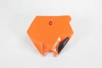 UFO Voornummerplaat oranje KTM
