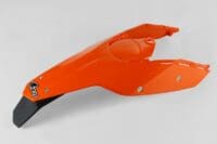UFO Enduro achterspatbord + zijpanelen oranje KTM EXC