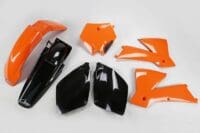 UFO Plastic kit OEM kleur oranje/zwart KTM