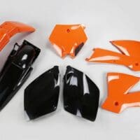 800Wx800H-1087424002-1 UFO Plastic kit OEM kleur oranje/zwart KTM