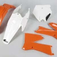 800Wx800H-1087431001-1 UFO Plastic kit OEM kleur oranje/Blanc KTM SX85