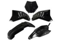 UFO Plastic kit zwart KTM SX 65