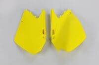 UFO Zijnummerplaten geel Suzuki RM125/250
