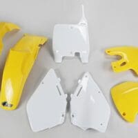 800Wx800H-1087713001-1 UFO Plastic kit OEM kleur geel/wit Suzuki RM125/250