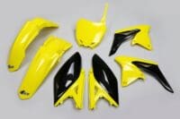 UFO Plastic kit OEM kleur geel/zwart Suzuki RM-Z250