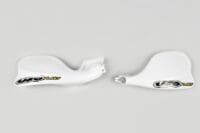 UFO Handbeschermers wit Yamaha