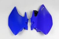 UFO Zijnummerplaten reflex blauw Yamaha WR250F/450F