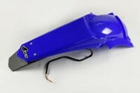 UFO Achterspatbord + kentekenplaathouder + licht reflex blauw Yamaha WR450F/250F