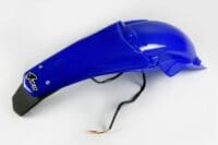 UFO Achterspatbord + kentekenplaathouder + licht reflex blauw Yamaha WR450F/250F