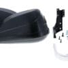 BARKBUSTERS Storm Hanguads Set Single Point Clamp Mount Ø22mm Black