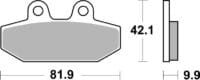 BREMBO remblokken 07HD23SP gesinterd metaal