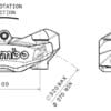 800Wx800H-1090751-2 BREMBO M4 Front Left Brake Caliper Gold Ø32mm