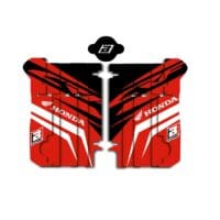 800Wx800H-1091312-1 BLACKBIRD Dream Graphic 4 Radiator Louvers Graphic Kit Honda CRF 250