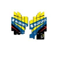800Wx800H-1091333-1 BLACKBIRD Dream Graphic 4 Radiator Louvers Graphic Kit Suzuki RMZ