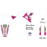 800Wx800H-1091575-2 TECNOSEL Graphic Kit Replica Team Yamaha 1993 USA