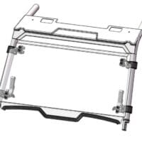 DIRECTION 2 Front Full 1pc Tilt Windshield Polaris RZR XP