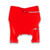 UFO Front Number Plate Red Gas Gas MC 85