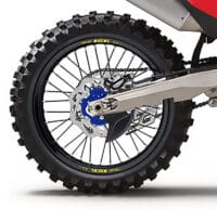 800Wx800H-1096173001-1 HAAN WHEELS Compleet Achterwiel 17x4,50x36T Zwarte Velg/Blauw Naaf/Zwart Spaken/Zilveren Spaaknippels
