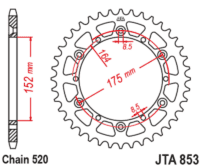 800Wx800H-1096578007-1 JT SPROCKETS Alu Standard Rear Sprocket - 520