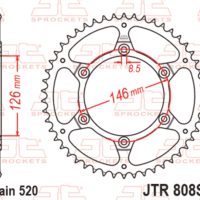 800Wx800H-1096598001-1 JT SPROCKETS Rear Sprocket Steel Self Cleaning - 520