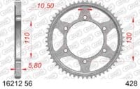 800Wx800H-1096616001-1 AFAM Rear Sprocket Steel Standard - 428