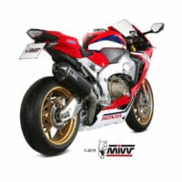800Wx800H-1101548-1 MIVV Speed Edge Slip-on Steel Black/Carbon - Honda CBR1000RR