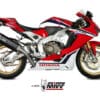 800Wx800H-1101548-2 MIVV Speed Edge Slip-on Steel Black/Carbon - Honda CBR1000RR