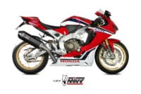800Wx800H-1101548-2 MIVV Speed Edge Slip-on Steel Black/Carbon - Honda CBR1000RR