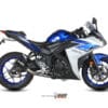 MIVV MK3 Full Exhaust System - Carbon