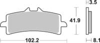 800Wx800H-1103753-1 BREMBO Road/Sport Sinter Brake Pads - 07BB37SR