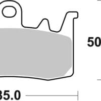 BREMBO Road/Sport Sinter Brake Pads - 07BB38SR