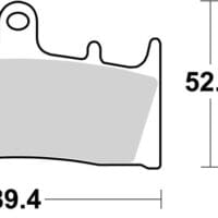 800Wx800H-1103772-1 BREMBO Road/Sport Sinter Brake Pads - 07SU19SR