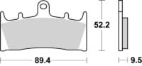 800Wx800H-1103772-1 BREMBO Road/Sport Sinter Brake Pads - 07SU19SR